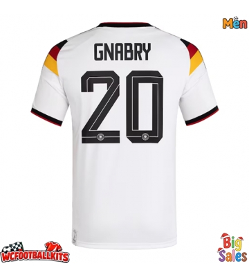 Germany Serge Gnabry #20 Replica Home Stadium Shirt World Cup 2026 Short Sleeve